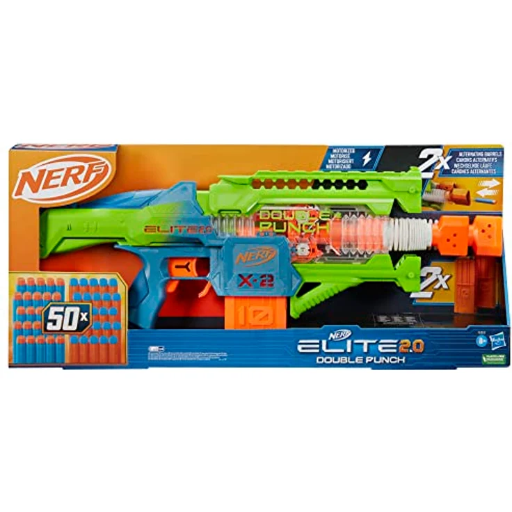 Nerf Elite 2.0 motorisierter Double Punch Dart-Blaster – Bild 2
