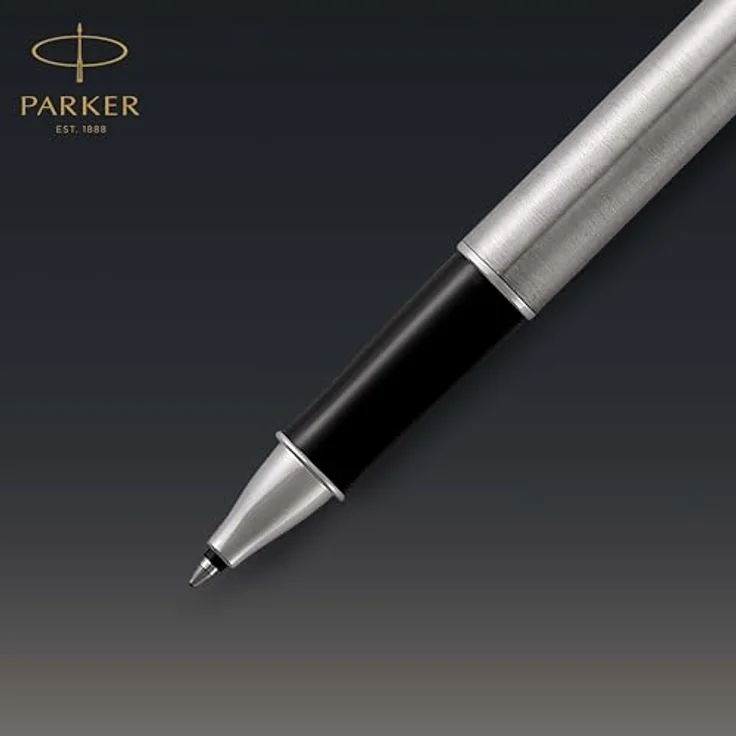 Parker Pen Sonnet, Schreibstift in Silberschwarz (44), zeitloser Stil und höchste Qualität – Bild 4