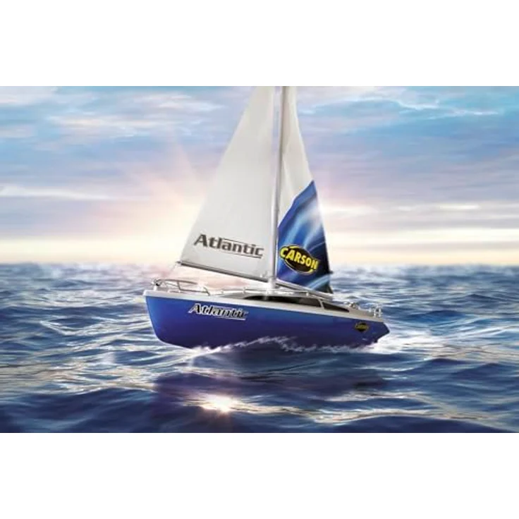 CARSON RC-Boot RC- 2.4GHz 100% RTR, Ferngesteuertes Segelboot Atlantic, authentisches Segelerlebnis – Bild 6