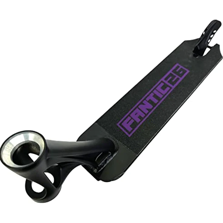 Fantic26 Stuntscooter Fantic26 Stunt-Scooter Griptape 58,5cm x 15,5cm Schwarz/Lila, reißfestes PVC Material, extra starker Kleber – Bild 4
