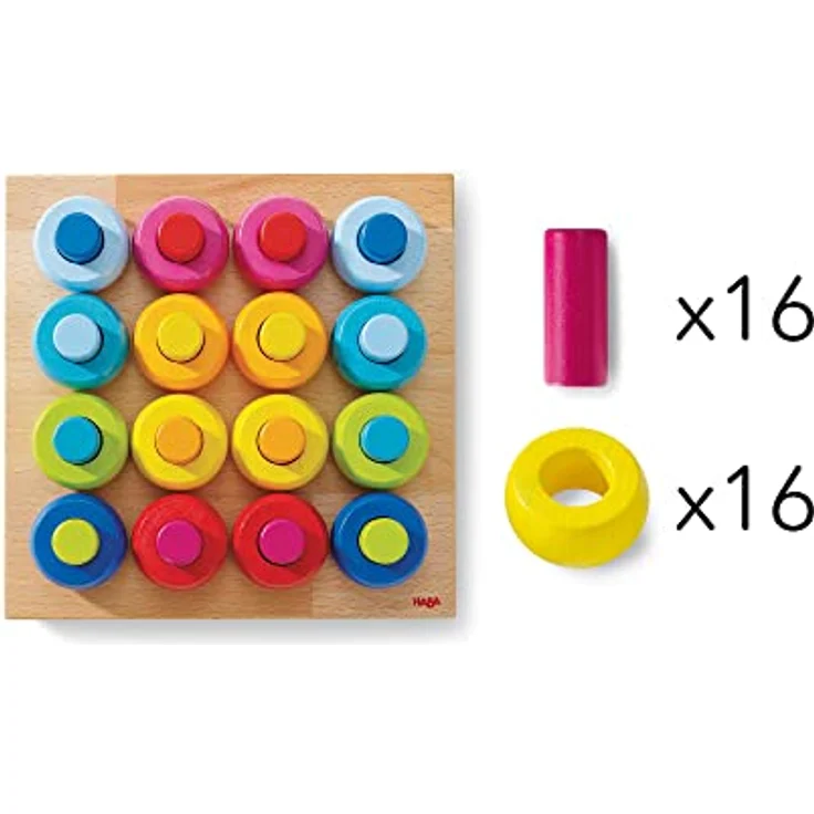 HABA® - Steckspiel Farbkringel – Bild 8