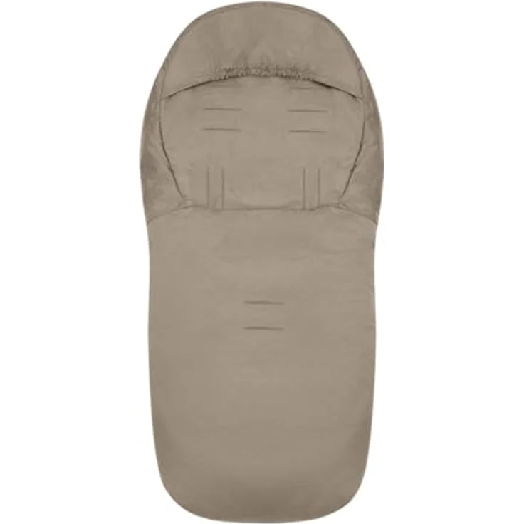 Kikka Boo Fußsack Urban, Kinderwagen Fußsack mit Reißverschluss und Steppdesign, beige, wasserabweisend, ideal für 3- oder 5-Punkt-Gurtsysteme – Bild 4
