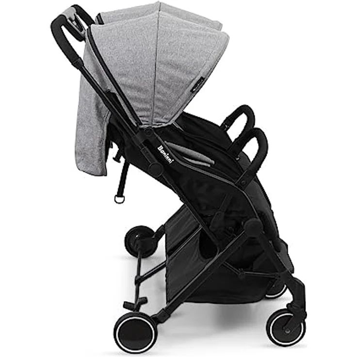 Baninni Buggy Doppel Esche, Grau - Baninni Kinderwagen für Doppel-Buggy – Bild 4