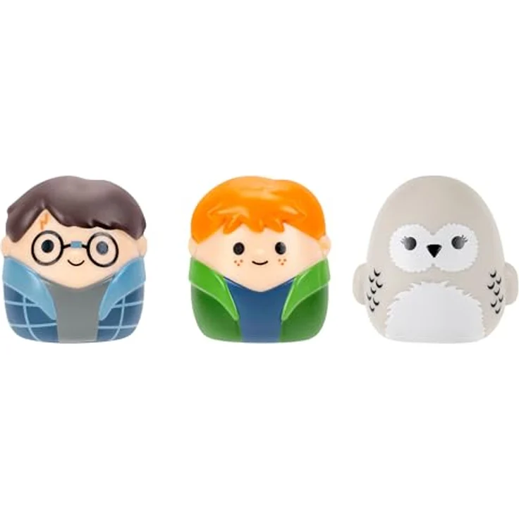 NoBrand Squishalongs Harry Potter Spielset Hogwarts Express, tragbarer Koffer mit Einrast- und Drehfunktion, inkl. 3 Mini-Squishies und 3 Accessoires – Bild 4