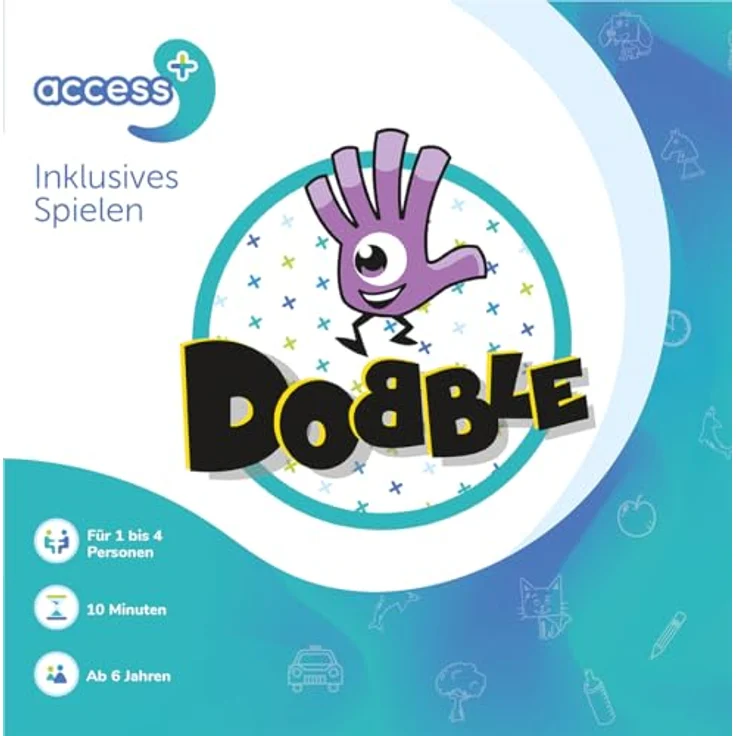 Zygomatic ACCESS+, Dobble Access+, Familienspiel, Kartenspiel, 1-4 Spieler, Ab 6+ Jahren, 10 Minuten, Deutsch – Bild 2