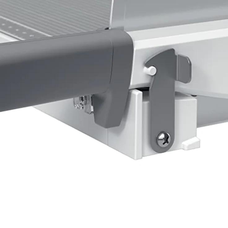 LEITZ Hebelschneider Precision A4, leichter Papierschneider mit rostfreier Stahlklinge für bis zu 10 Blatt – Bild 4