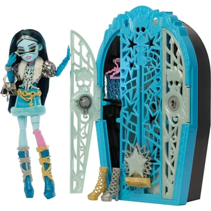 MonsterHigh™ Anziehpuppe Verborgene Schätze, Frankie, mit 19 modischen Überraschungen und Lupenschlüssel zur Schatzsuche – Bild 1