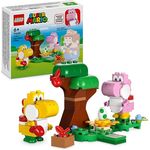 LEGO Super Mario Yoshis Wilder Wald – Erweiterungsset mit 2 Yoshi-Figuren, interaktives Rollenspiel-Spielzeug für Kinder ab 6 Jahren 71428 - Preisvergleich