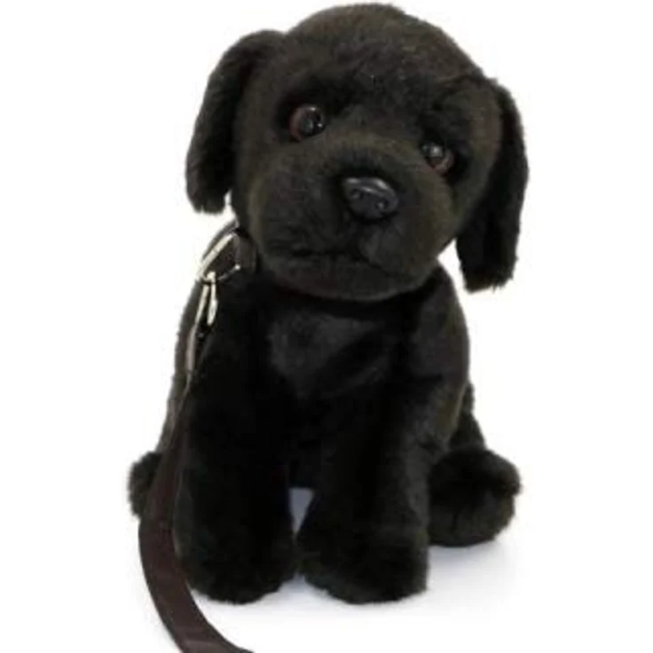 Uni-Toys Labrador schwarz Kuscheltier 35 cm Plüschtier Hund Plüschhund Stoffhund – Bild 3