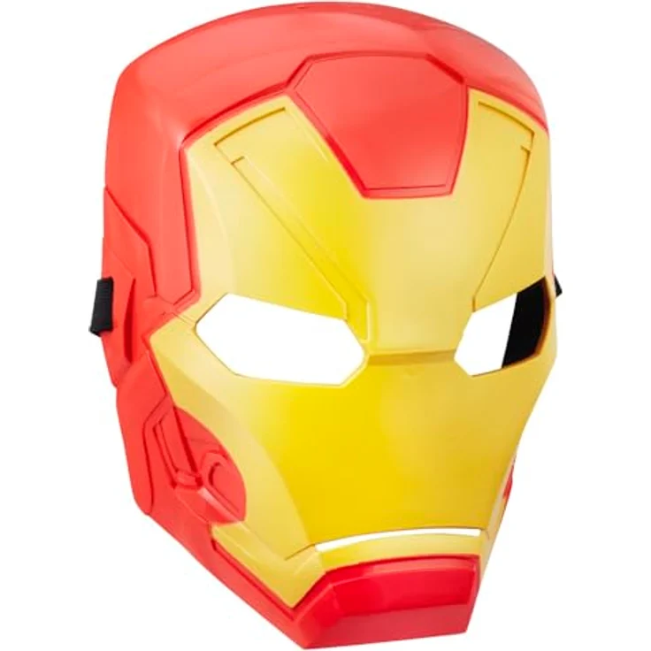 Marvel Avengers Iron Man Rollenspielmaske, Kostümzubehör für Kinder ab 5 Jahren, einstellbares Band für die meisten Nachwuchshelden – Bild 5