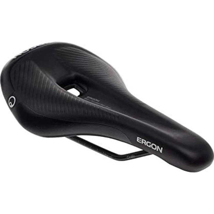 Ergon - SM E Mountain Sport Bicycle Saddle | for MTN Bikes | Männer | Small/Medium | Stealth Schwarz – Bild 1