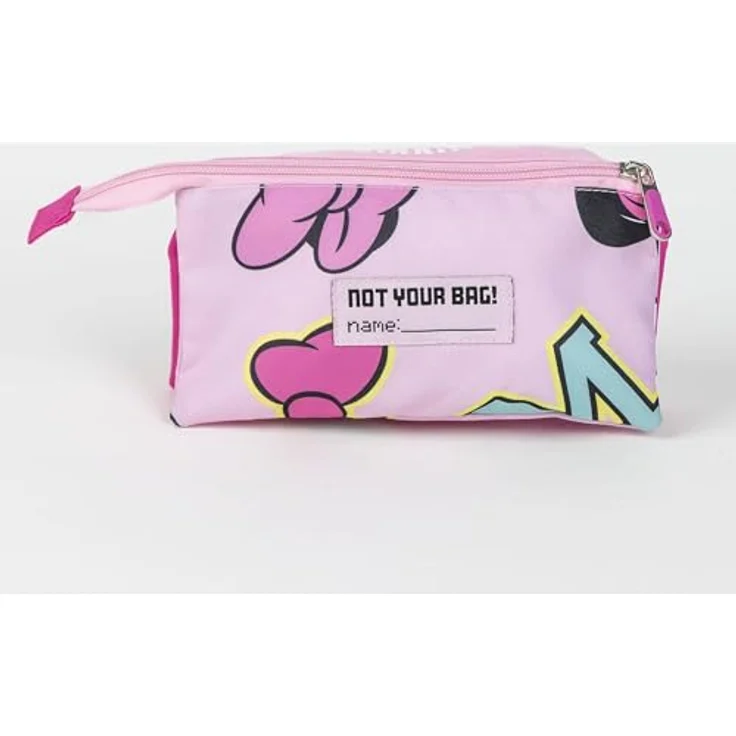 Cerda Disney Minnie Iridescent Federmäppchen, praktisches Schul- und Freizeitaccessoire für Stifte und Utensilien – Bild 2