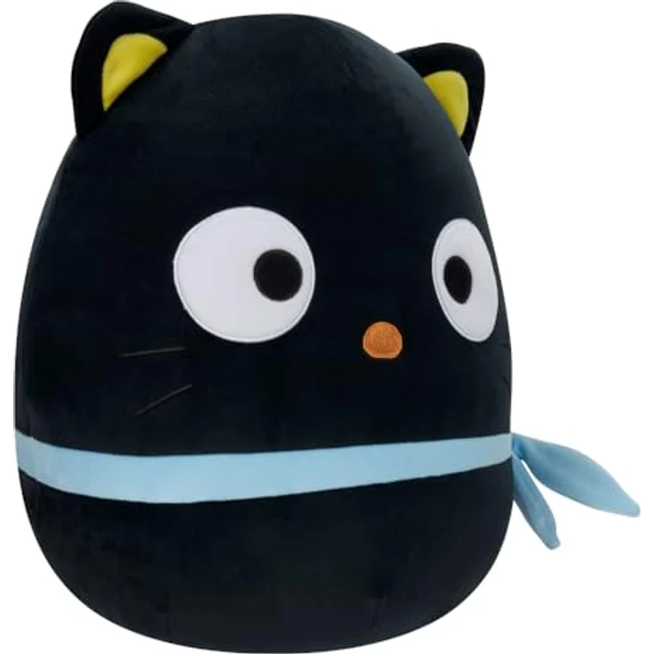 Squishmallows Sanrio Hello Kitty Chococat Blue Ribbon, ultrawsweiches Plüschtier, 25,4 cm, offizielles Jazwares Lizenzprodukt – Bild 2