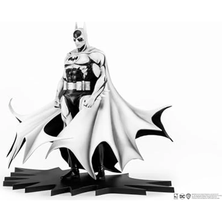 Pure Arts Batman PX PVC Statue 1/8 SDCC 2024, Black & White Version, ca. 27 cm, Sammelfigur mit ansprechender Base – Bild 3