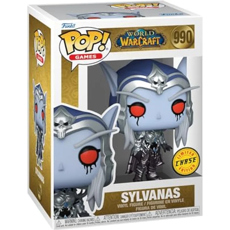 Funko Pop Sammelfigur Sylvanas Windrunner, World of Warcraft Sammelfigur, 9,5 cm, mit detaillierter Rüstung in Schwarz – Bild 5