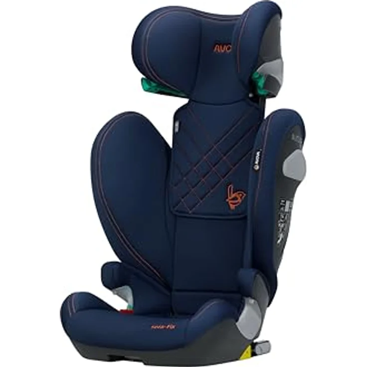 Avova Sora-Fix i-Size, Kindersitz ab 3,5 Jahre bis 12 Jahre (100 cm - 150 cm), mit Isofix, 5,5 kg, River Blue – Bild 6