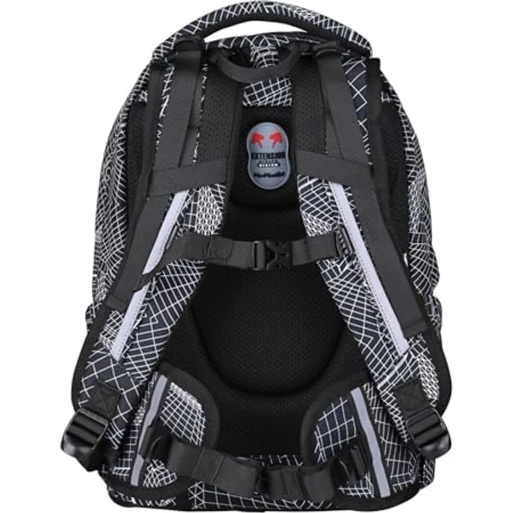McNeill Schulranzen Milo (2-tlg), Polyester, ergonomisch, 27 l Volumen, Farbe render – Bild 4