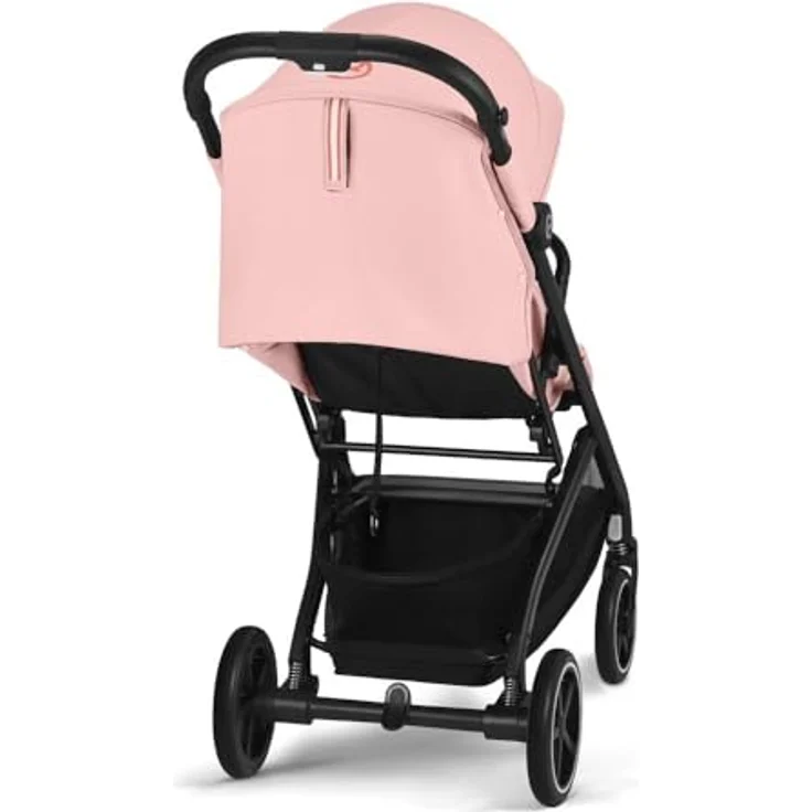 Cybex Gold Kinderwagen Beezy mit One-Pull Harness, Ab Geburt bis ca. 4 Jahre (max. 22 kg), Kompakt und ergonomisch, Candy Pink – Bild 4