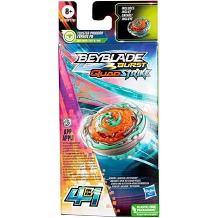 Beyblade Burst Quadstrike Sammelfigur, mehrfarbig - Twister Pandora Evasive