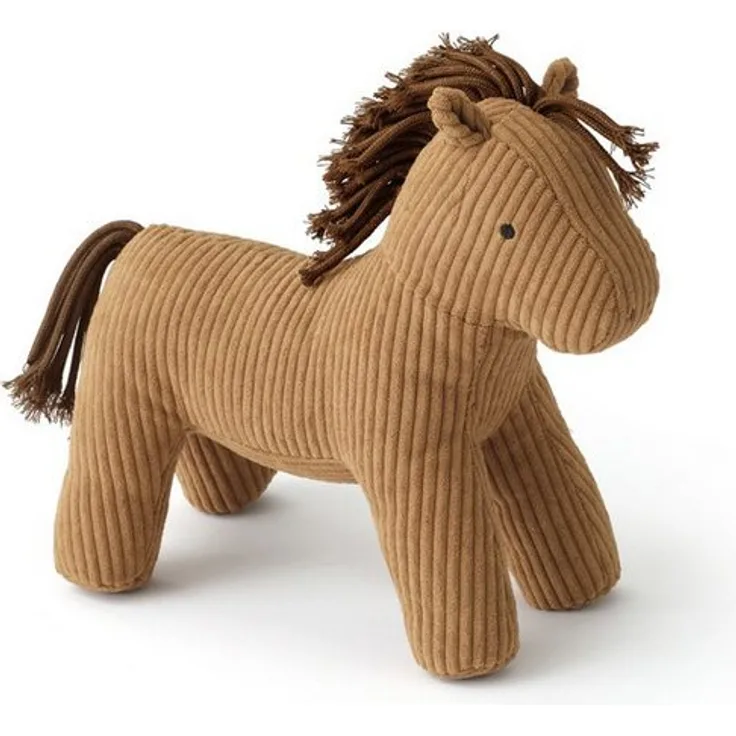 "Kids Concept Kuscheltier Weiches Spielzeugpferd Vera, Mini-Pferd aus 100% Baumwolle, lebhaft und kuschelig, 24x12x24 cm"