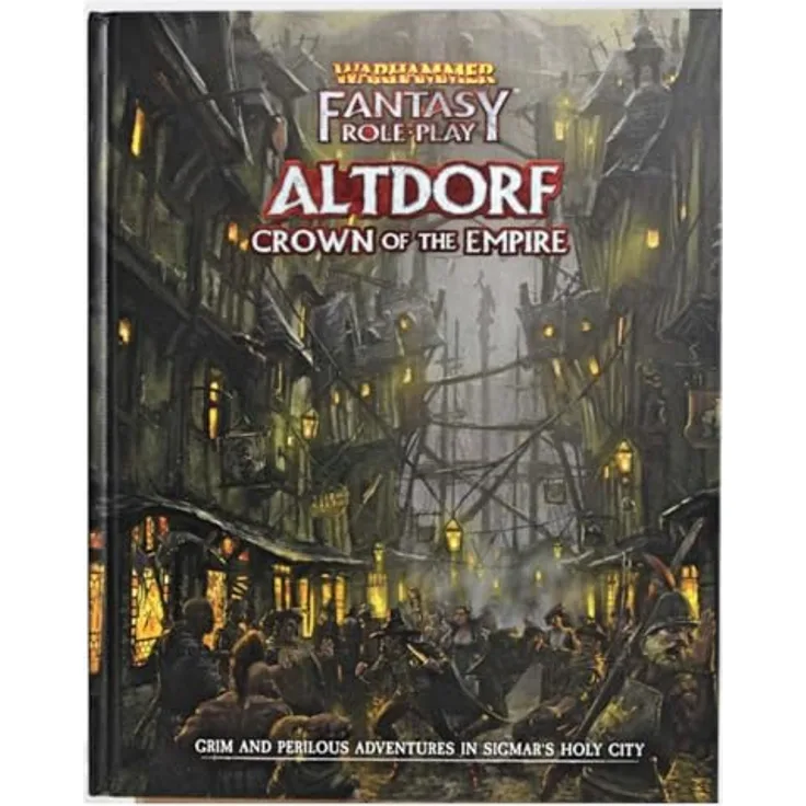CUBICLE 7 Warhammer Fantasy Roleplay WFRP Altdorf: Crown of The Empire English, 224-seitiger Ratgeber