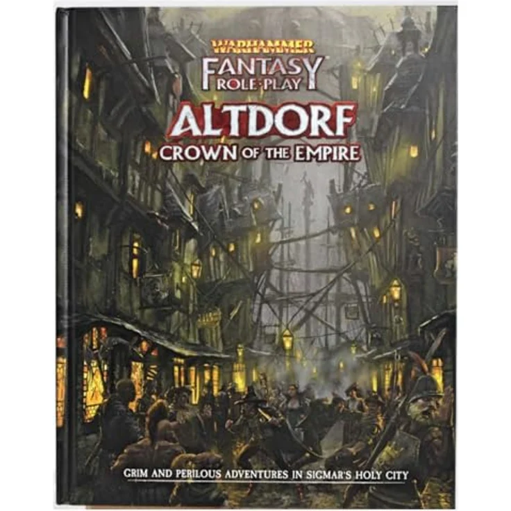 CUBICLE 7 Warhammer Fantasy Roleplay WFRP Altdorf: Crown of The Empire English, 224-seitiger Ratgeber – Bild 1