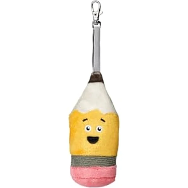 ergobag Hangies Schulranzen Accessoire - Schlüsselanhänger für Kinder, Jungen und Mädchen, 6.5 x 6.5 x 6.5 cm, superweicher Kuscheltieranhänger oder flexibler Silikonanhänger – Bild 1