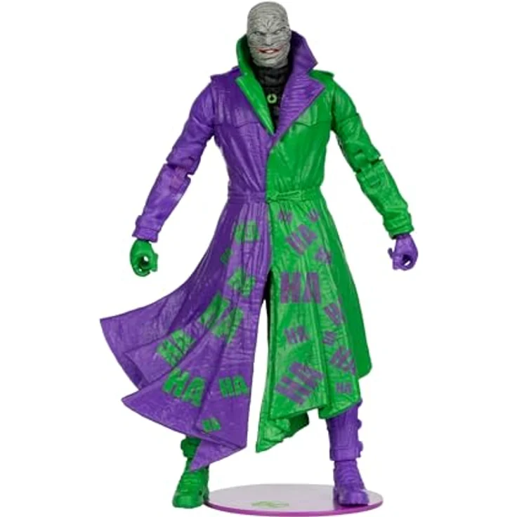 Bizak McFarlane DC Multiverse Batman Hush Sammelfigur, 18 cm mit 22 beweglichen Teilen, inkl. 4 Sammelkunstkarten und Zubehör – Bild 2