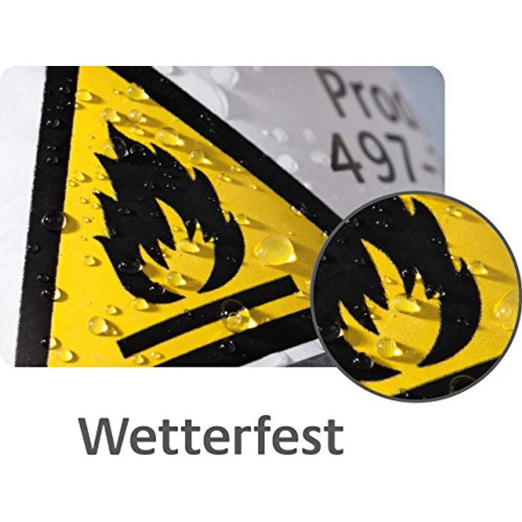 AVERY Zweckform J4773-10 Wetterfeste Folienetiketten 240 Stück, weiß, 63,5x33,9 mm, extrem stark selbstklebend, bedruckbare Outdoor Klebefolie – Bild 4