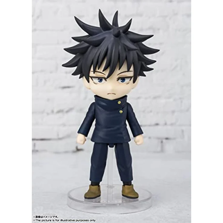 BANDAI Jujutsu Kaisen Figuarts mini Megumi Fushiguro, Gelenkfigur in Fenster-Kasten-Verpackung, ca. 10 cm hoch – Bild 5