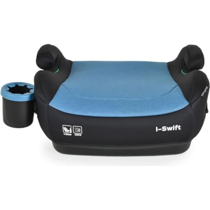 Cangaroo Sitzerhöhung i-Swift, Kindersitz für 125-150 cm, Gruppe 3, Isofix, Getränkehalter, abnehmbarer Bezug – Bild 3