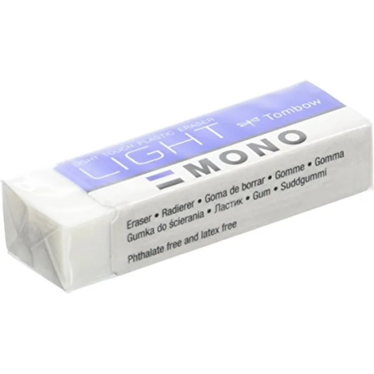 Tombow Mono Light – abwischbare Radierer speziell für Feinwäsche, 40 Stück, 13 g