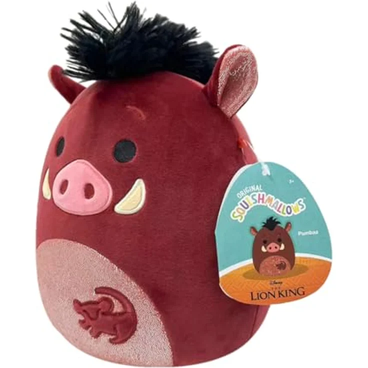 Squishmallows SQDI00552 - Pumba 20 cm, offizielles Jazwares Plüsch, superweiches Kuscheltier, König der Löwen Edition – Bild 2
