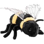 Uni-Toys - Hummel - 16 cm (Länge) - Plüsch-Insekt, Biene - Plüschtier, Kuscheltier