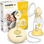 Medela Swing Flex elektrische Milchpumpe, kompakt mit PersonalFit Flex Brusthauben und 2-Phasen-Expression-Technologie