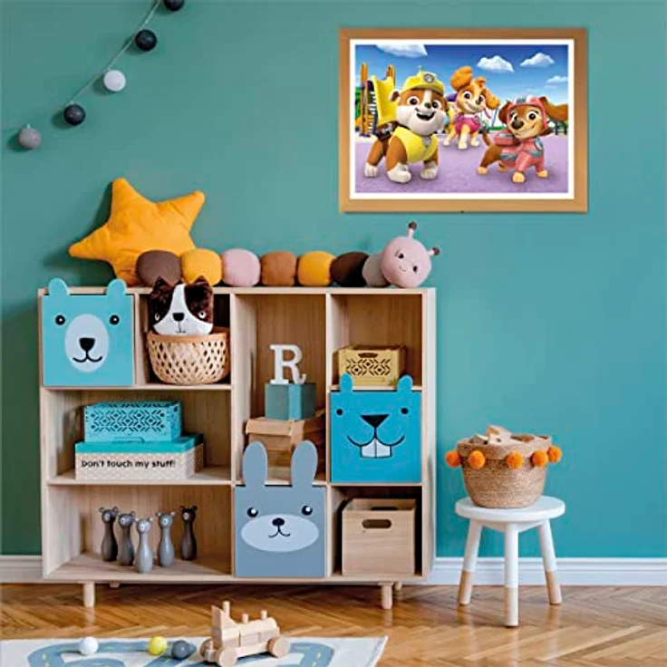 Clementoni 24800 Supercolor Puzzle Paw Patrol - 2 Puzzle Mit 20 Teile Ab 3 Jahren, Buntes Kinderpuzzle Mit Besonderer Leuchtkraft & Farbintensität, Geschicklichkeitsspiel Für Kinder – Bild 5