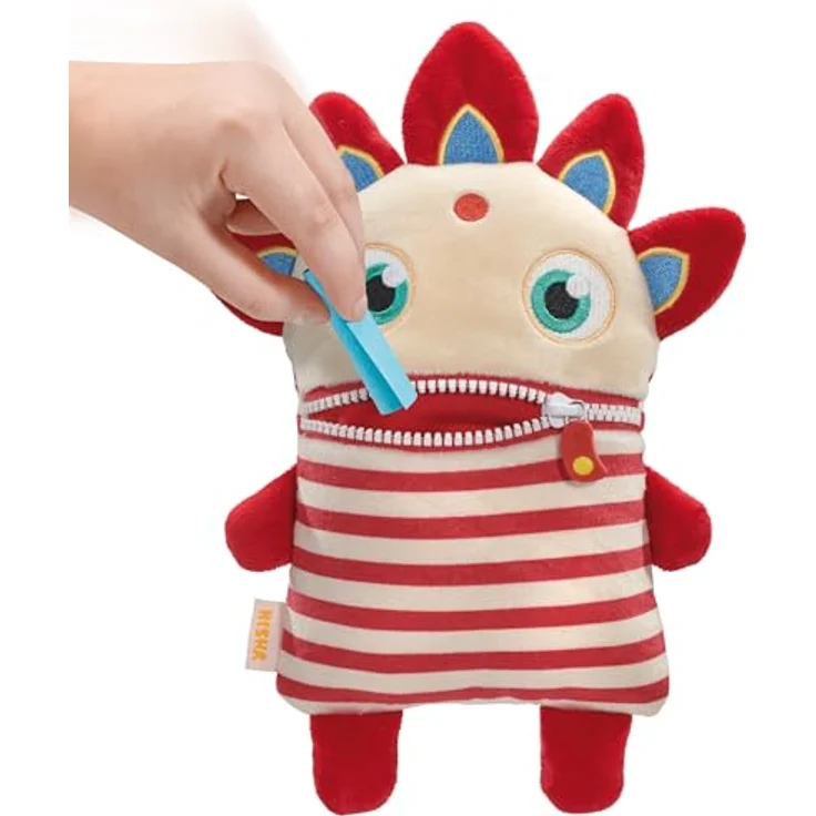 Schmidt Spiele Sorgenfresser Nisha, 28 cm Plüschfigur - Hochwertiger Plüsch, handwaschbar, ab 0 Jahren – Bild 5