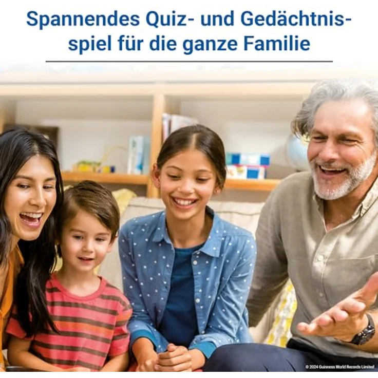 Ravensburger 22889 - Guinness World Records: Rekordjagd - Quiz- und Gedächtnisspiel voller Rekorde, Spiel ab 7 Jahren, Kartenspiel für 2-5 Spieler – Bild 3