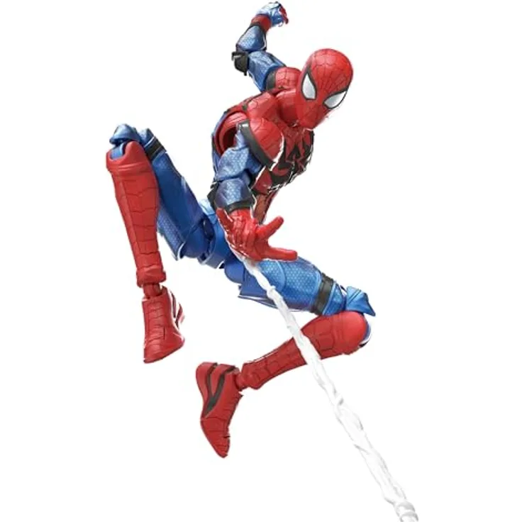 Blokees Marvel Rivals Spider-Man Modellbausatz, 15-16 cm, Artikuliert, Mehrfarbig, inkl. Sockel