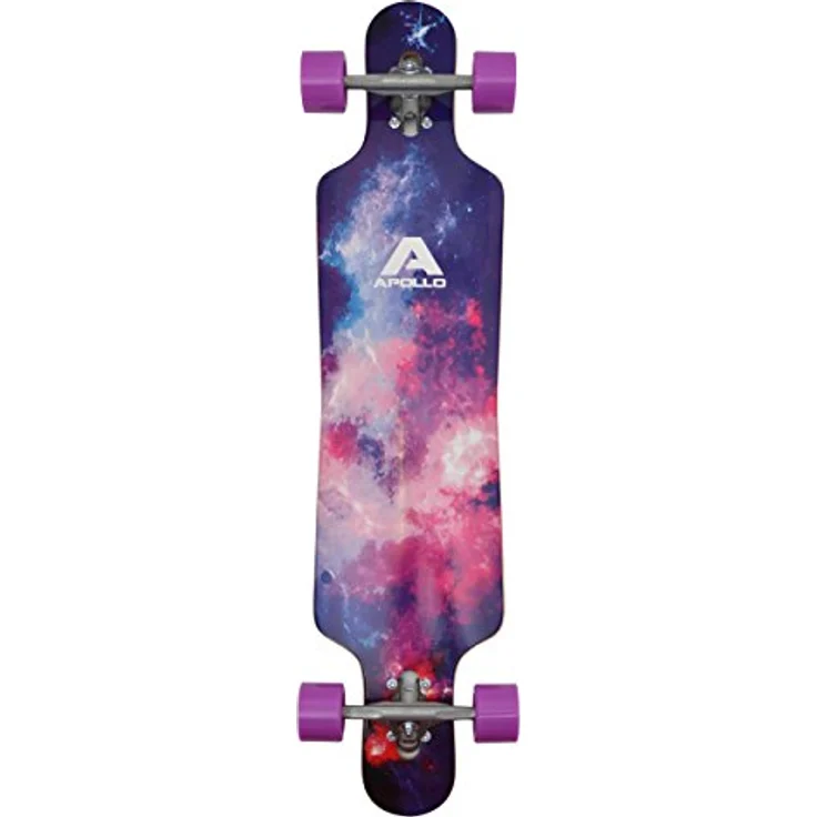 Apollo Longboard Supernova Special Edition Komplettboard, Twin-Tip & DT, Stabil & Schnell, Drop Through Freeride Skaten Cruiser Boards – Bild 2