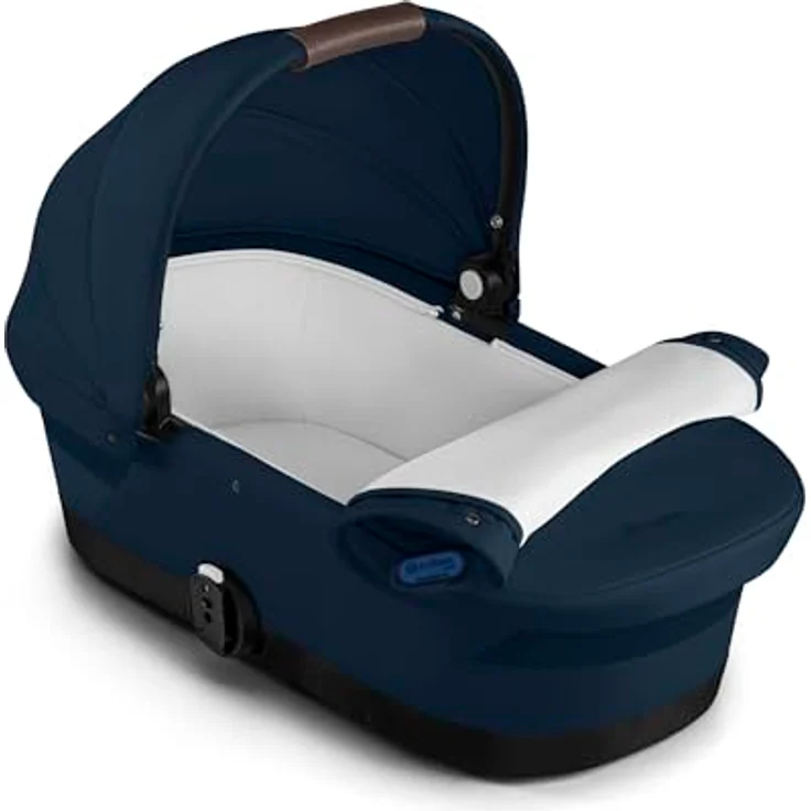 Cybex 2023 Kinderwagenaufsatz GAZELLE S Cot Ocean Blue (Cybex Platinum) – Bild 2