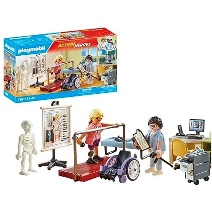 PLAYMOBIL® 71617 - Orthopädie - Spielset mit Prothese, Rollstuhl und Gehstange – Bild 1