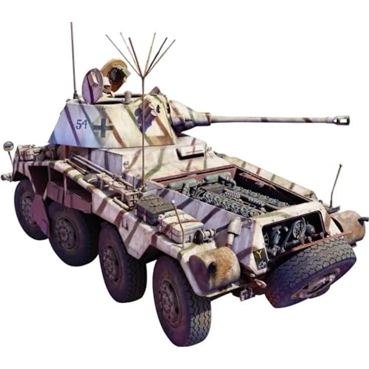 Other 1:35 Sd.Kfz.234/2 Puma Interior Kit, detailliertes Modellfahrzeug mit beweglichen Kettengliedern und mehreren Varianten