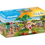 Playmobil® Konstruktions-Spielset Mountainbike-Tour (71426), Family & Fun, (52 St)