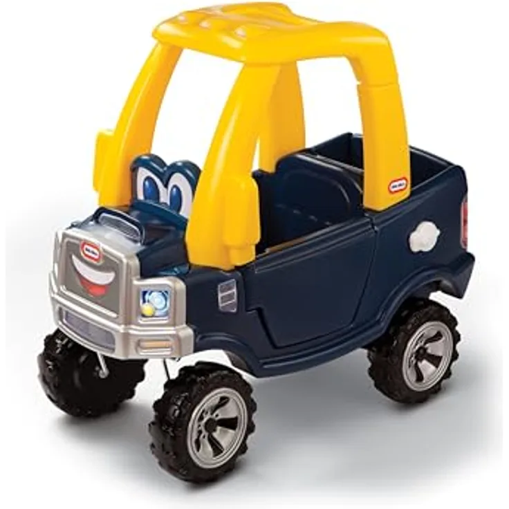 Little Tikes Gemütlicher Lastwagen, Spielzeugauto mit geräumiger Ladefläche, Geländereifen und Lenkrad mit Hupe