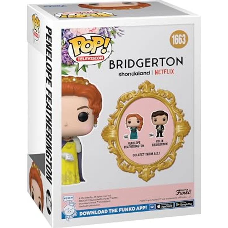 Funko POP! TV: Bridgerton - Penelope Featherington - Vinyl-Sammelfigur, 9,5 cm, exklusive Chase-Variante für Sammler und Fans – Bild 3