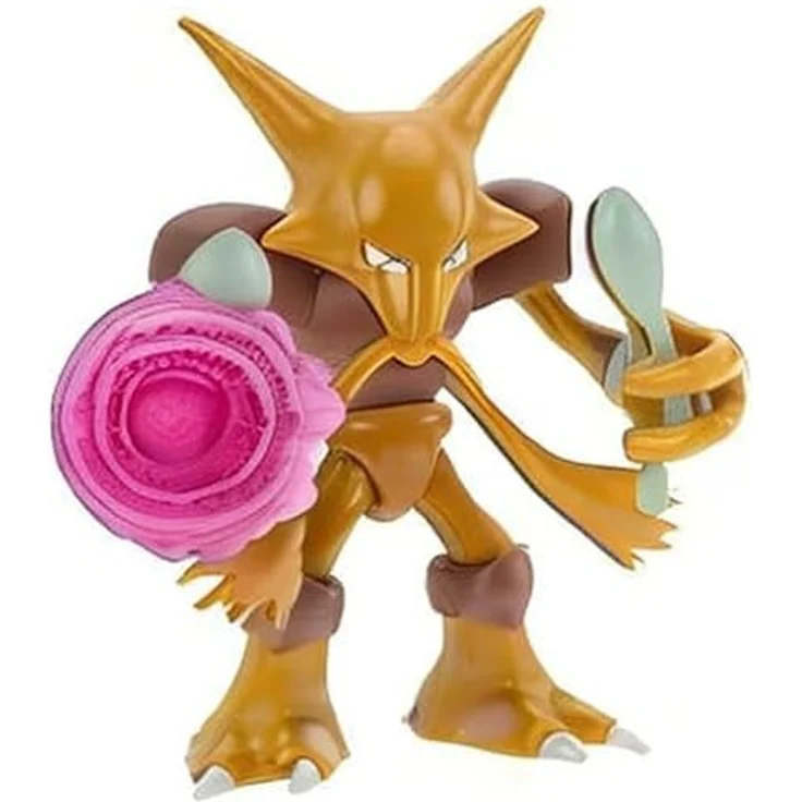 Jazwares Pokémon Battle Feature Figur Simsala, 11 cm Actionfigur in Battle-Pose – Bild 5