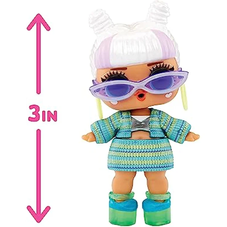 LOL Surprise Adventskalender mit Limitierter Sammlerpuppe und 24 Überraschungen - MAKEOVER BABE 2.0 - Mix and Match Outfits, Schuhe und Accessoires - Tolle Geschenkidee für Mädchen ab 4 Jahren – Bild 5