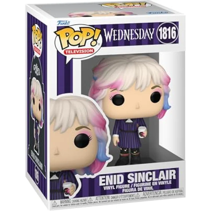 Funko Pop! TV: Wednesday - Enid, Vinyl-Sammelfigur, 9,5 cm, langlebiges Premium-Vinyl, ideales Geschenk für Sammler und Fans – Bild 1