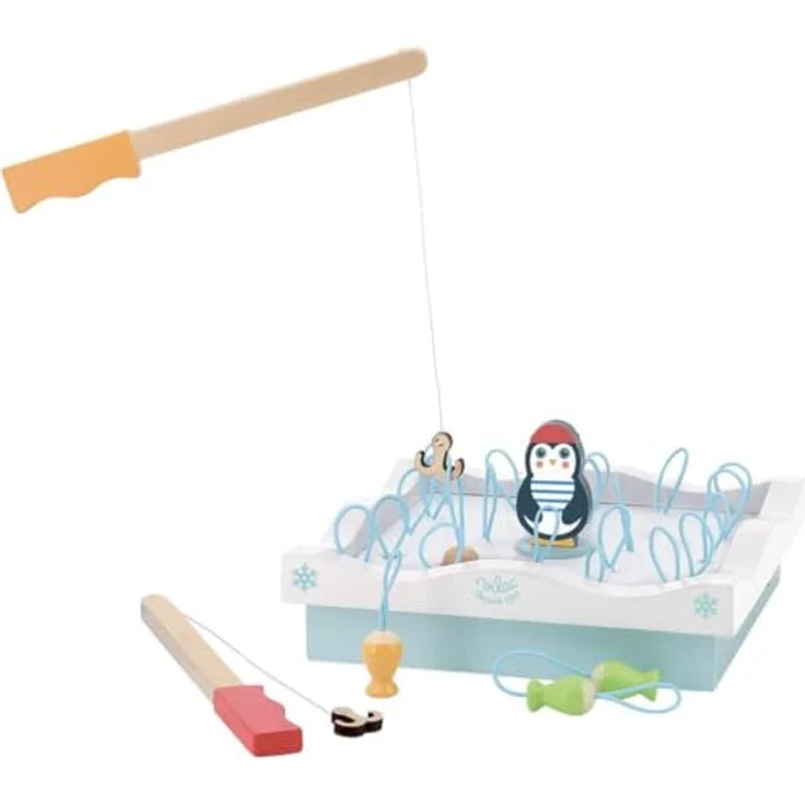 Vilac Memopeche glagla - Gesellschaftsspiel aus Angelspiel und Memorie für Kinder ab 3 Jahren, 24,5 x 11 x 24,5 cm – Bild 3